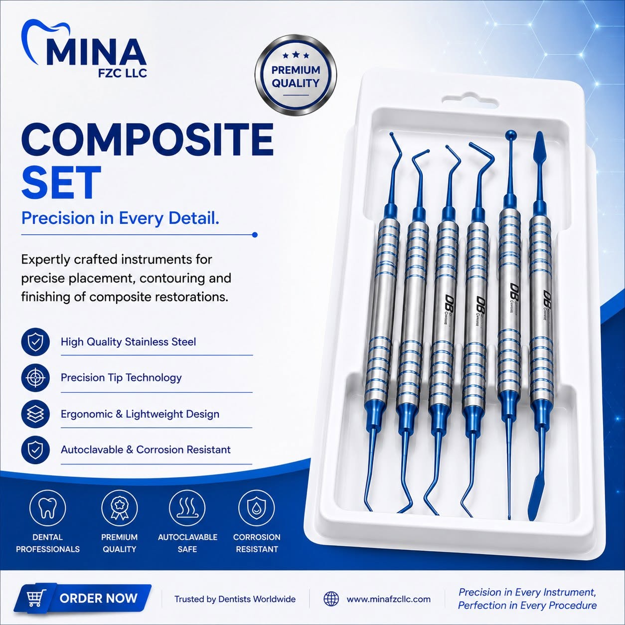 Composite Set — Blue Titanium Series