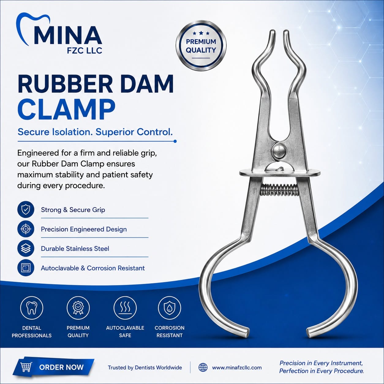 Rubber Dam Clamp